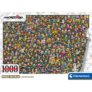 Clementoni puzzel impossible mordillo