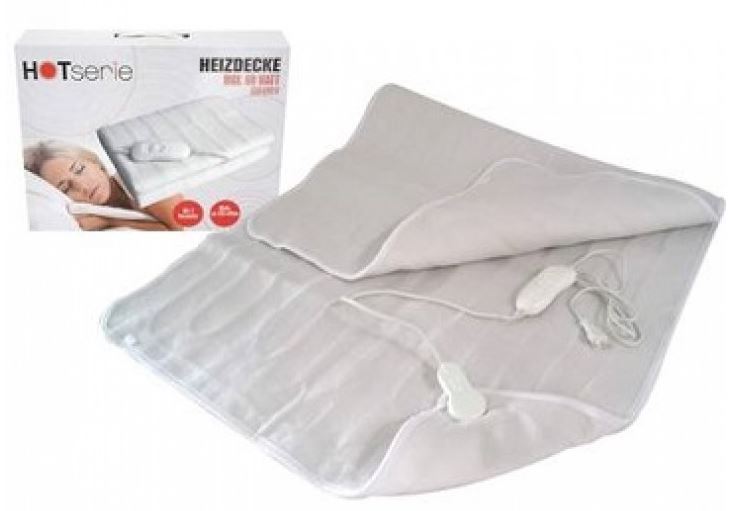Elektrische deken 150x80cm max 60 watt