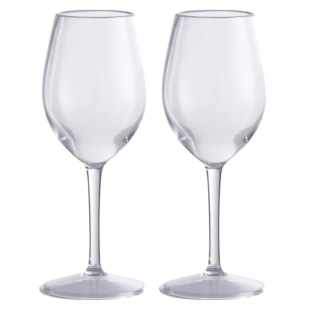 Z1 vinglass sett plast 2-delt 330ml