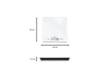 Soehnle 61505 page comfort 400 kitchen scale white