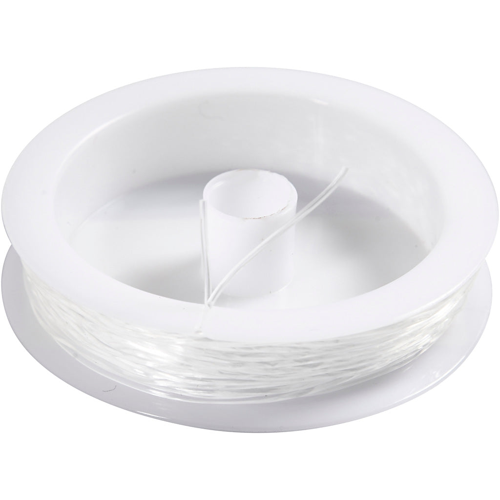 Creativ company elastisch koord, rond, dikte 1 mm, 10 m 1 rol