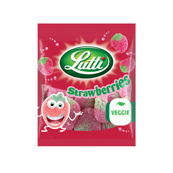 Saco de morango Lutti (12x 80g)