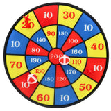 Basic Velcro dartboard + 2 darts and 2 balls