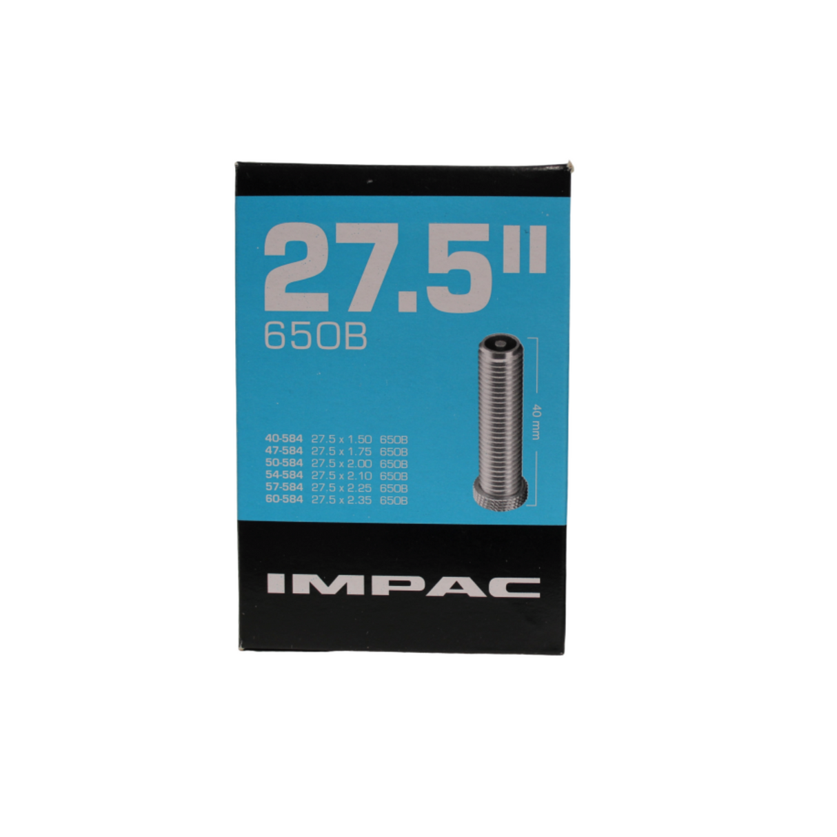 Impac (Schwalbe) Tubo interno AV21 27,5 polegadas (40-584) 40mm