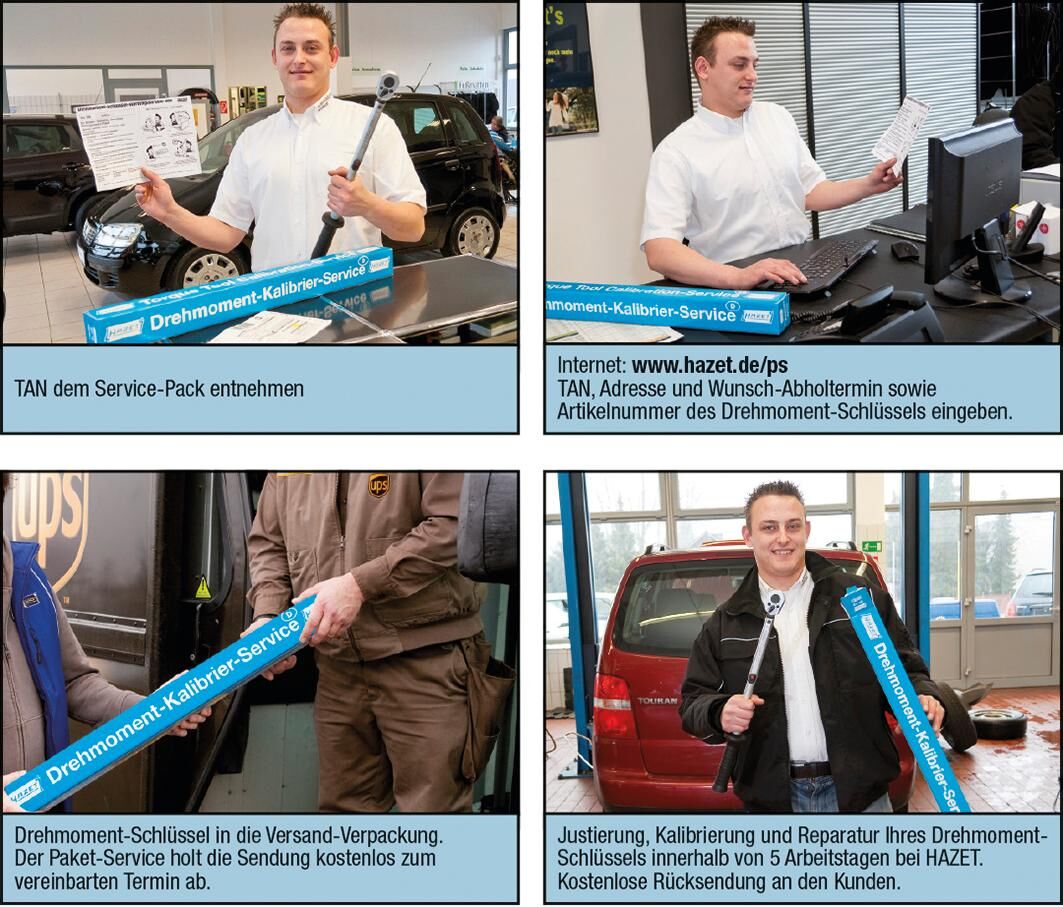 Hazet onderhoud servicepakket