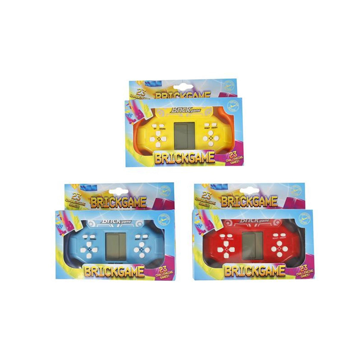 Herní počítač Brickgame, 23 her