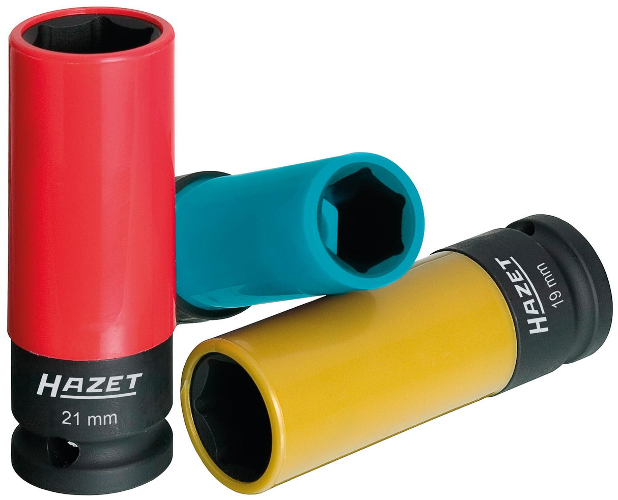 Hazet wheel nut socket wrench set of wheel nut inserts 903spc 3