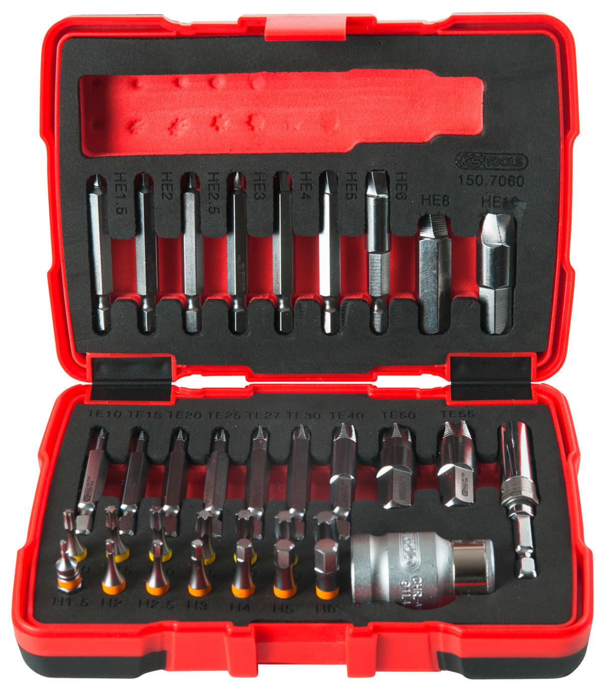 Ks tools ks-tools schroefdraad-uitdraaiset screws unscrewing set 34tlg.