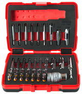 Ks tools ks-tools schroefdraad-uitdraaiset screws unscrewing set 34tlg.