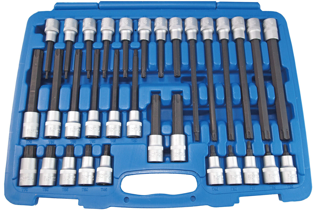 Sw stahl sw-stahl dopsleutel set 04423l screwdriver sockets 1 2 sw-steel t-profile, 32 pc