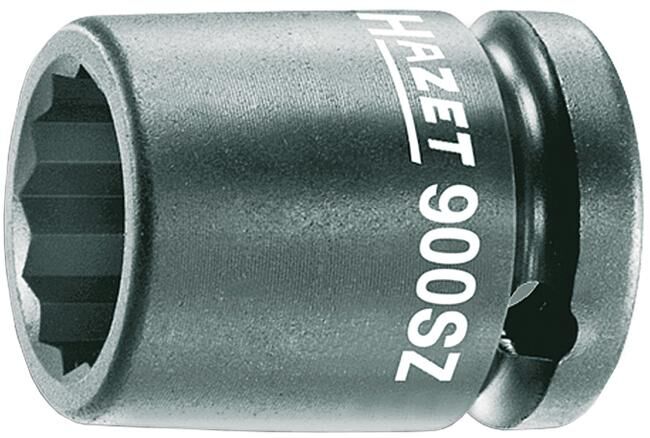 Hazet wielmoerdop 900sz plug-in single. 1 2 12-edge l1= 44mm