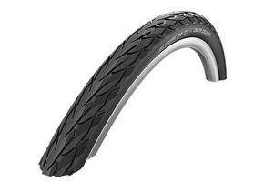 SCHWALBE DELTA CRUISER PLUS PUNCTUREGUARD 26 x 1 3 8 37-590 mm - Black with reflection