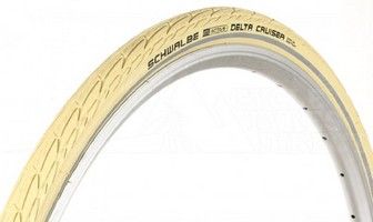 Schwalbe Delta Cruiser Plus Creme 28x1.40 37-622 Отражение