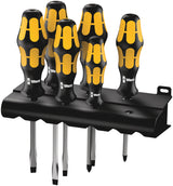 Wera 932 S 6 Screwdriver set Kraftform + Holder