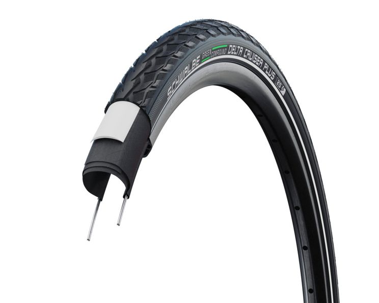 Schwalbe tire 28-2.00 (50-622) Delta Cruiser Plus Black +R