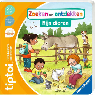 Ravensburger Tiptoi Book Search and Ids My Animals