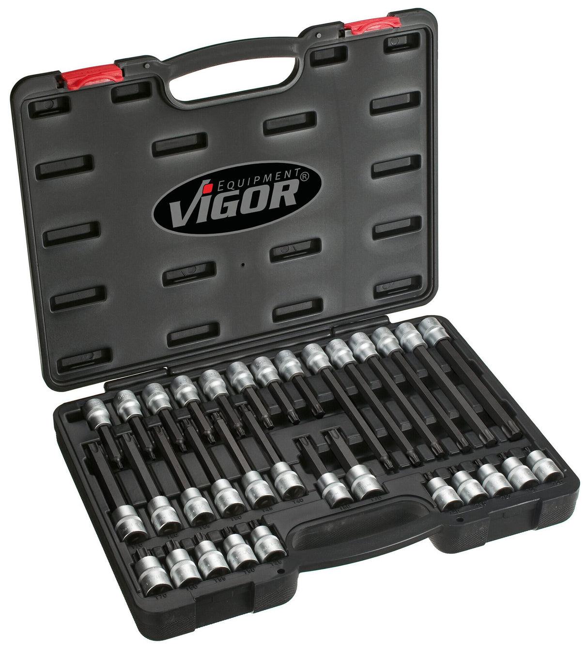 Vigor doppenset v1917 screwdriver insert sort. torx 32tlg.