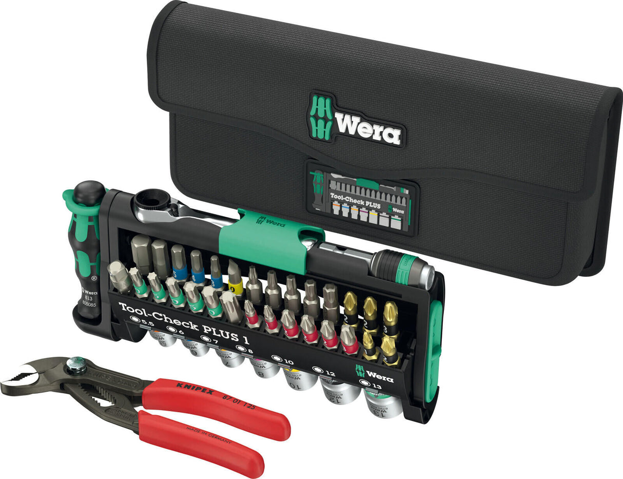 Wera tool set tool-check combi 1 . screws.set tool-check combi 1