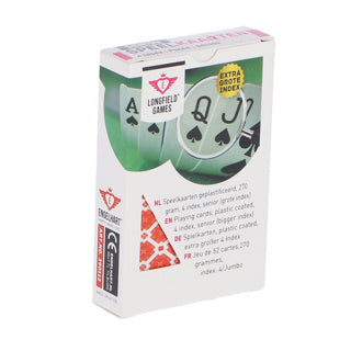 Playing cards senior extra large