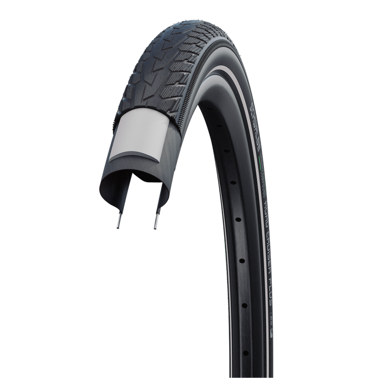 Schwalbe Tire Road Cruiser Plus 55-622 (28x2.15) nero