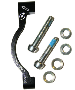 Formula adapter front 203mm post mount 7