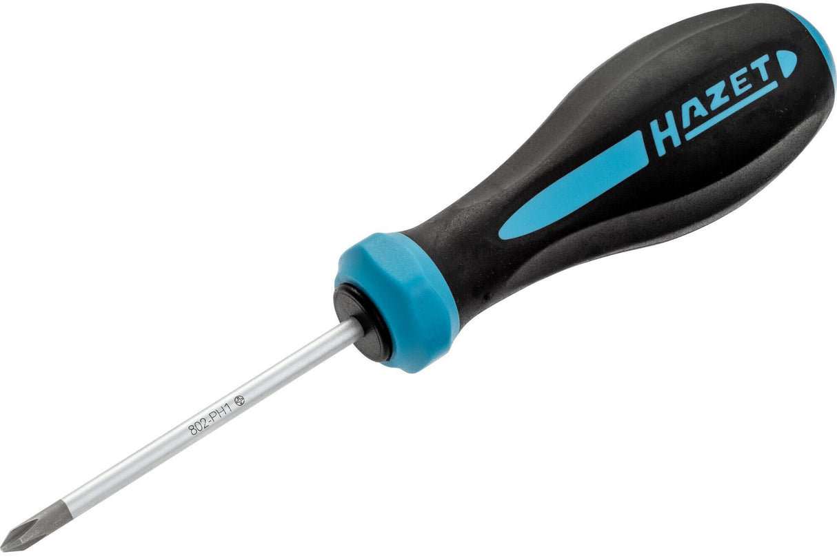 Hazet schroevendraaier hexanamic screw thread. cross-slot 802-ph1 80 194mm
