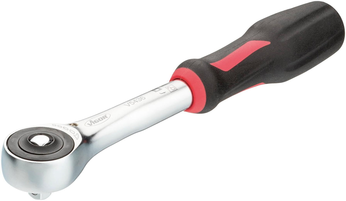 Vigor vendbar skralle v5436 reversible skralle 1 4 m. vri grep