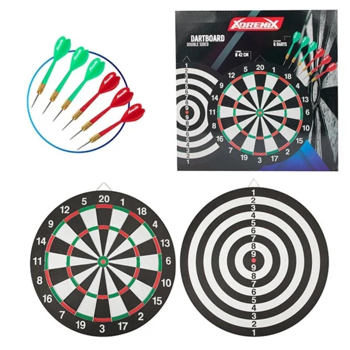 Toi-toys toi toys adrenix dartboard classic 42cm
