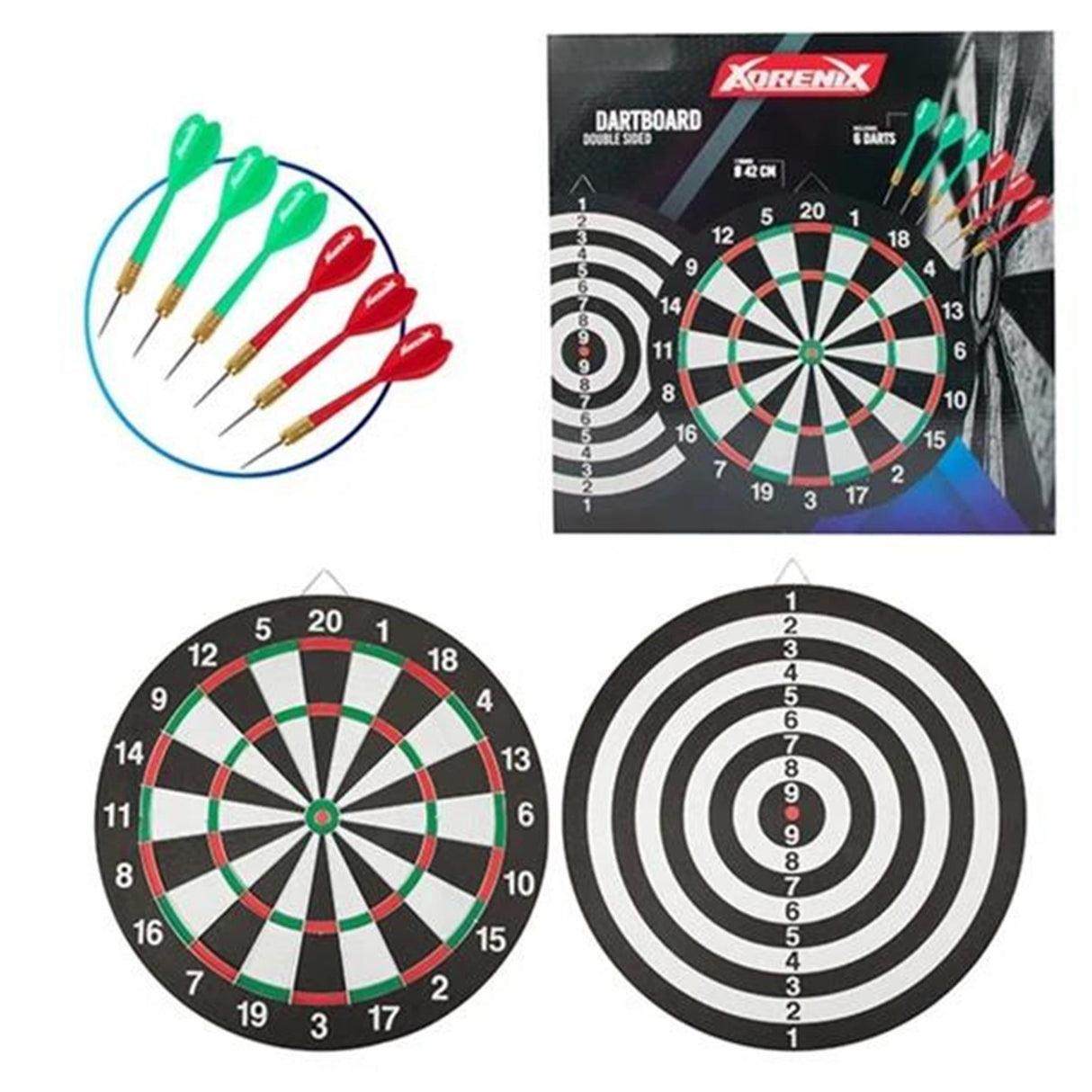 Toi-toys toi toys adrenix dartboard classic 42cm