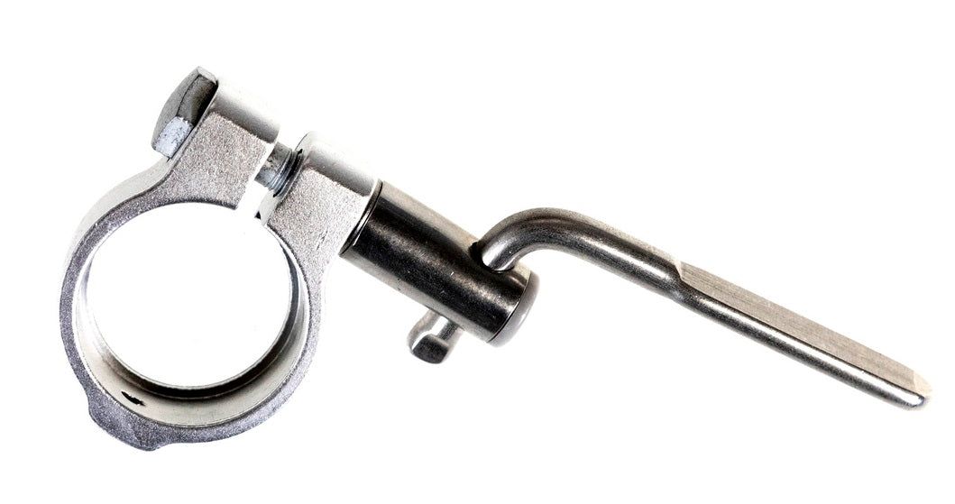 Pinze di sedile di gazelle con vite di fissazione e leva da 35,0 mm in argento