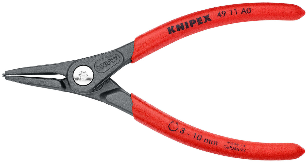 Knipex precision circlip pliers a0 straight ø3-10 ext