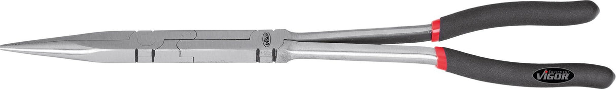 Vigor schaarzeggentang snipe nose pliers l1 340mm