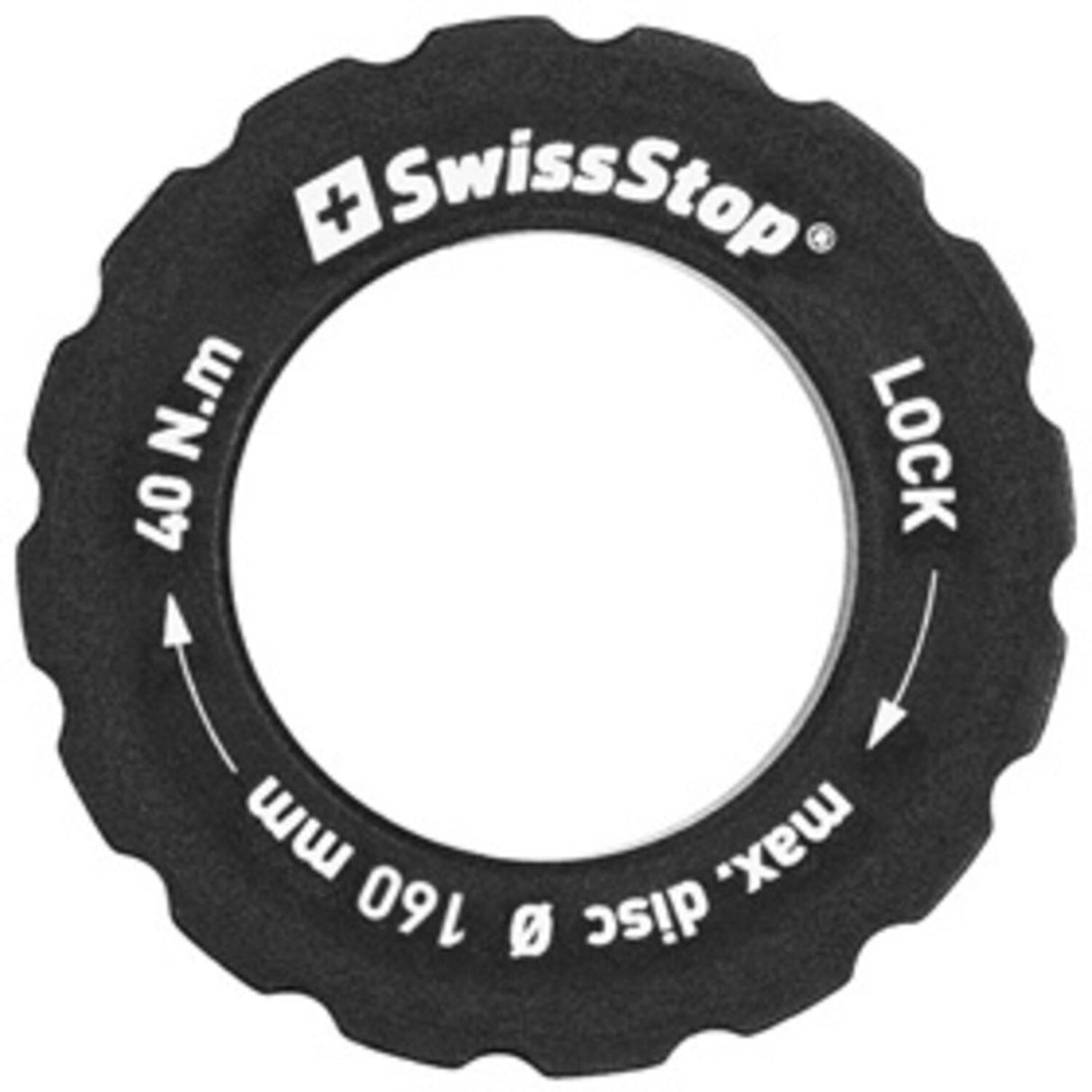 Swisstop - Centerlock Lockring 160mm max