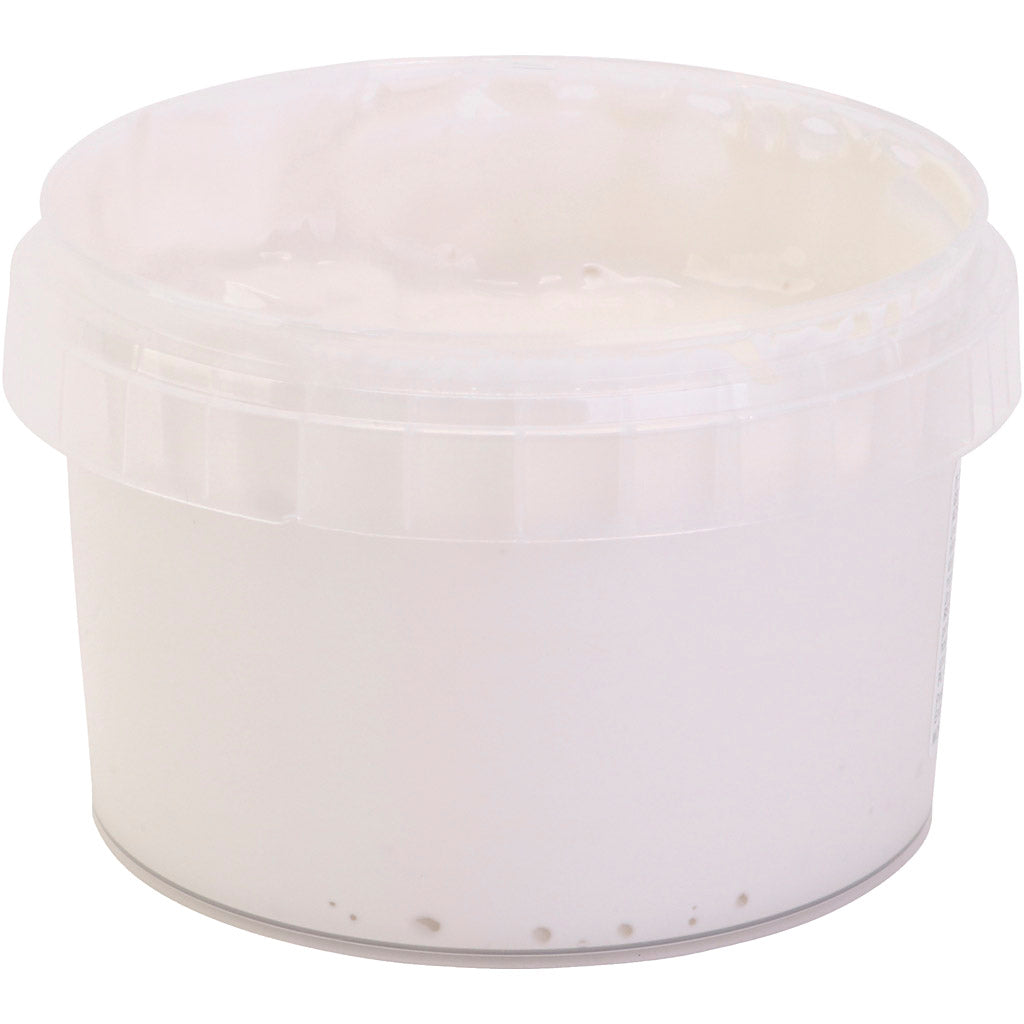 Primo finger paint, white, 250 ml 1 bottle