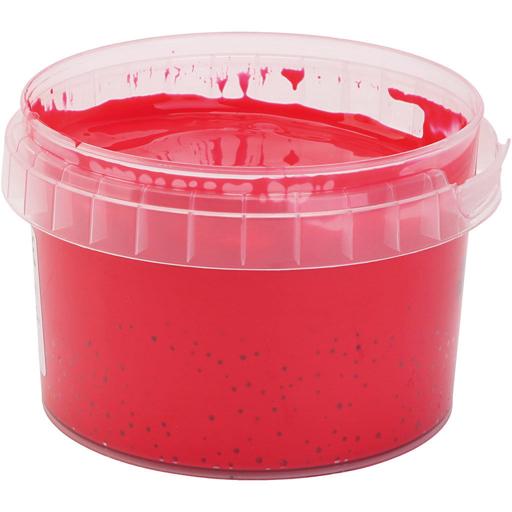 Primo finger paint, red, 250 ml 1 bottle