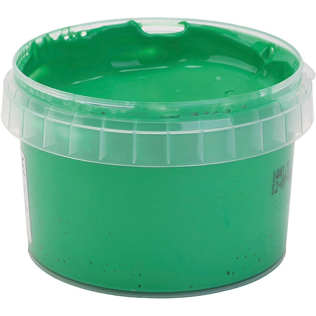Primo finger paint, green, 250 ml 1 bottle