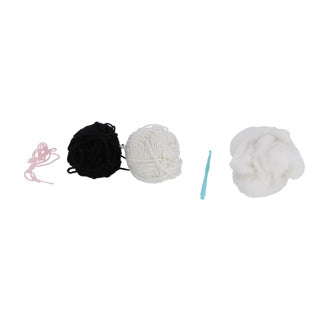 Creative Craft Group Haakset Poes 2 pieces 13x6.5x10.5 cm