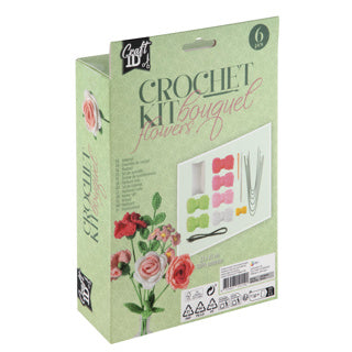 HaakSet Flower Bouquet Pink 21x16x5cm