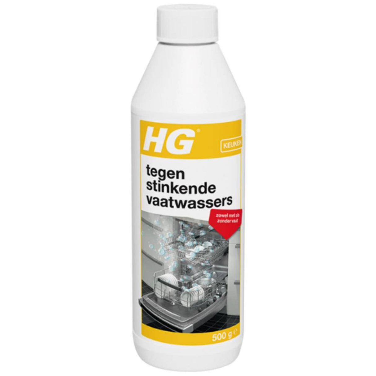 Hg tegen stinkende vaatwassers 500gr