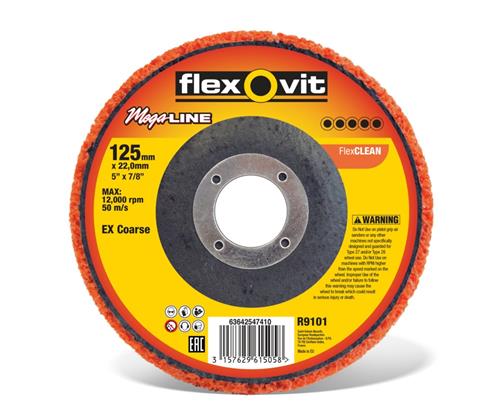 Flexovit abs 125x12x22.23 r9101 aoxc t27 | 10 piezas