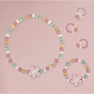 Kleines niederländisches Schmuckset 4-teiliges Holz