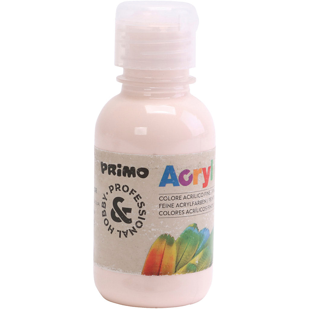 Primo luxury acrylic paint, light pink, 125 ml 1 bottle