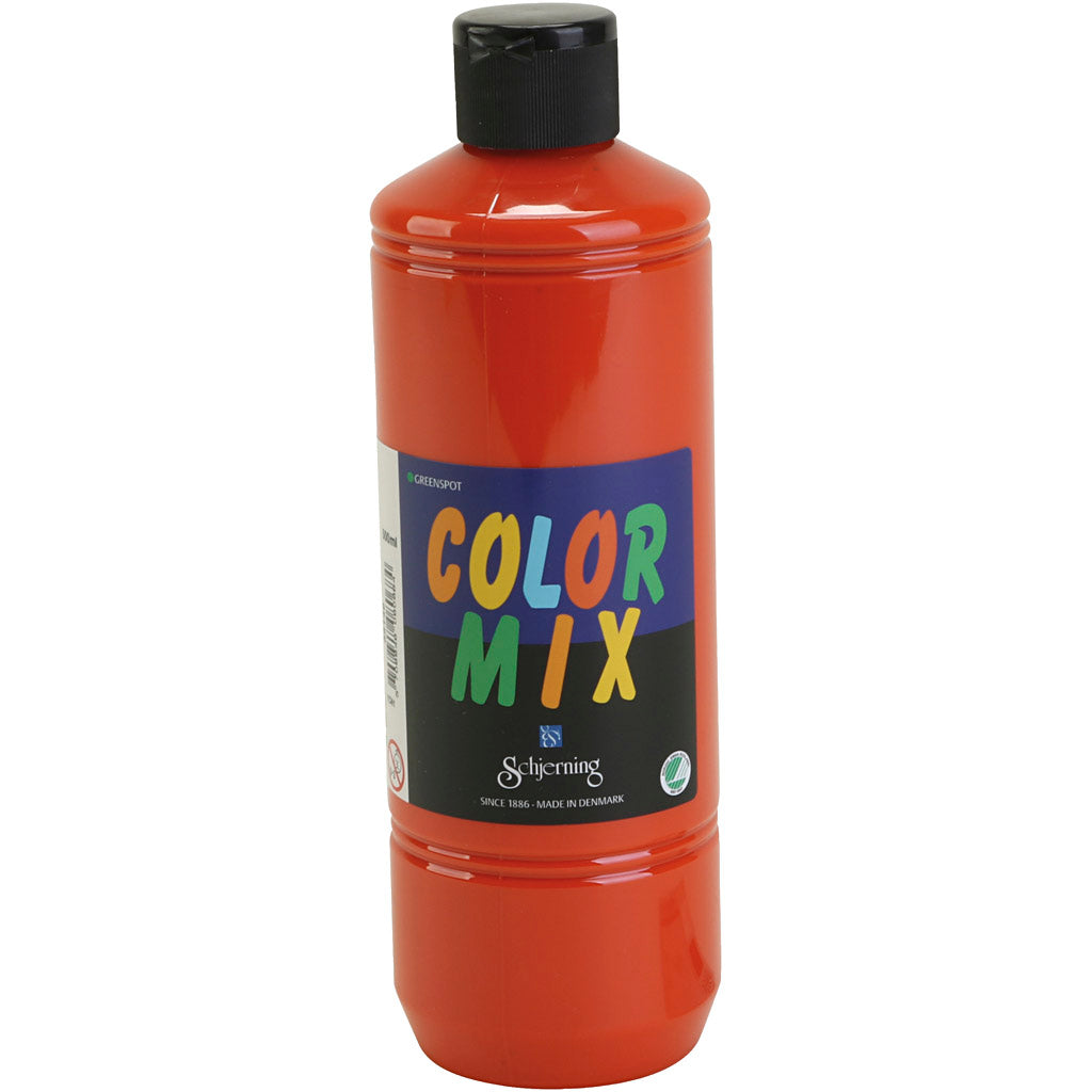 Schjerning greenspot colormix verf, oranje, 500 ml 1 fles