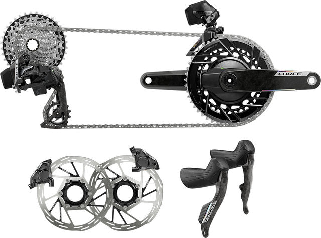 SRAM Force AXS 2x E1 groupset excl. crankset