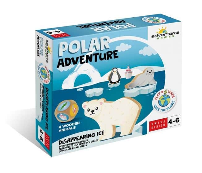 Polární dobrodružná desková hra o klimatu