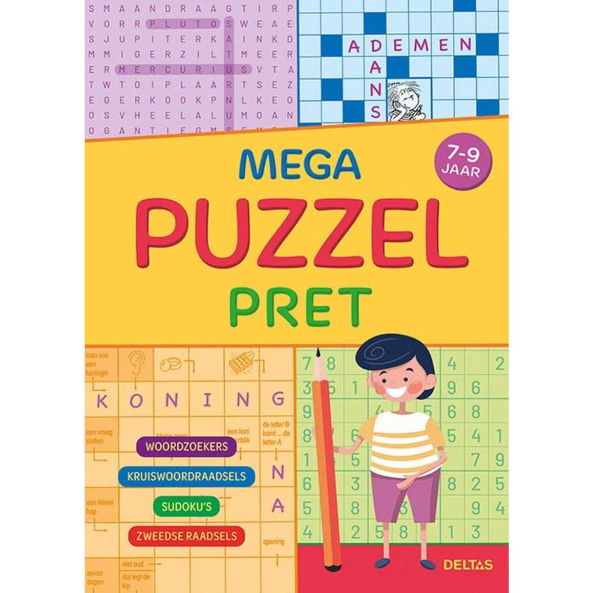 Deltas mega puzzelpret (7-9 j.)