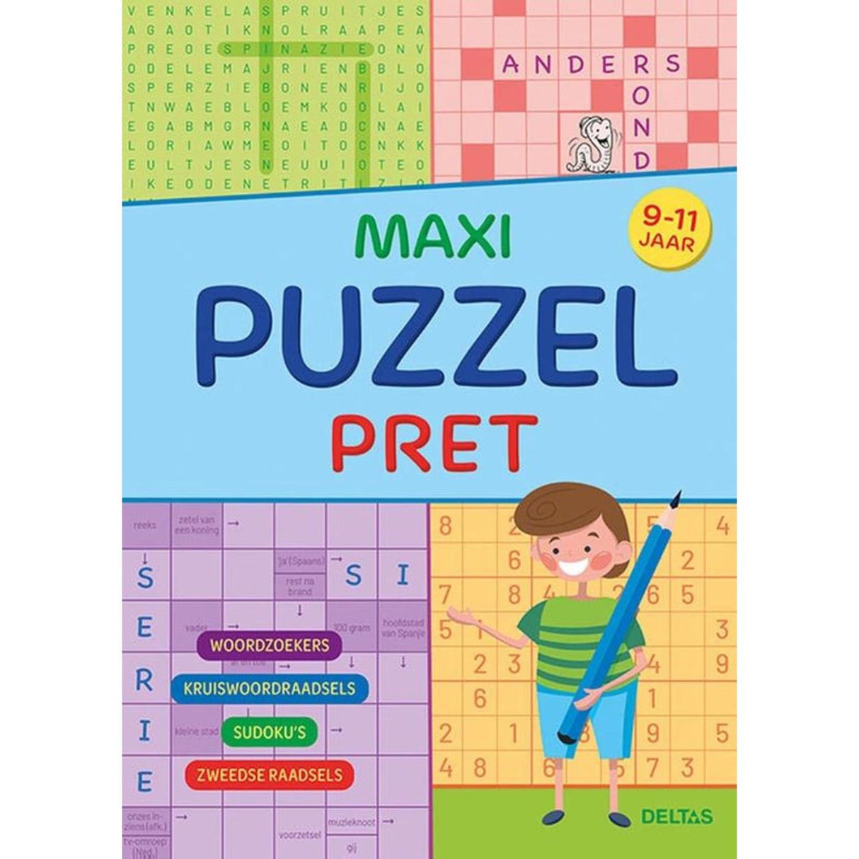 Deltas maxi puzzelpret 9-11 jaar