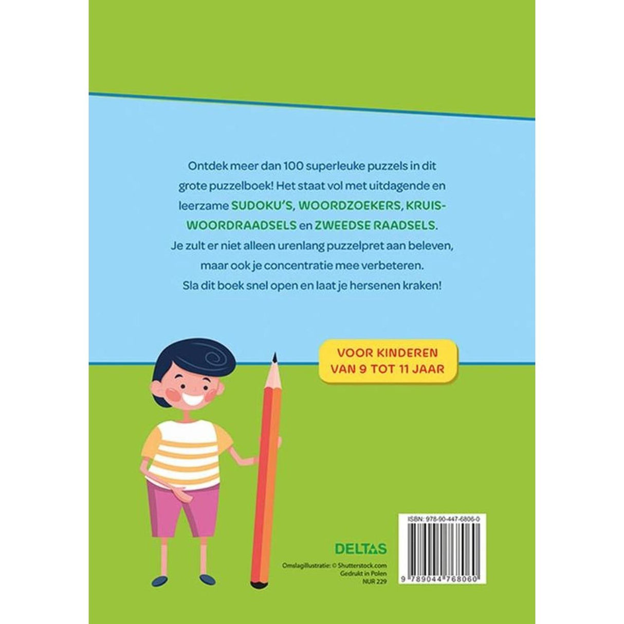 Deltas maxi puzzelpret 9-11 jaar