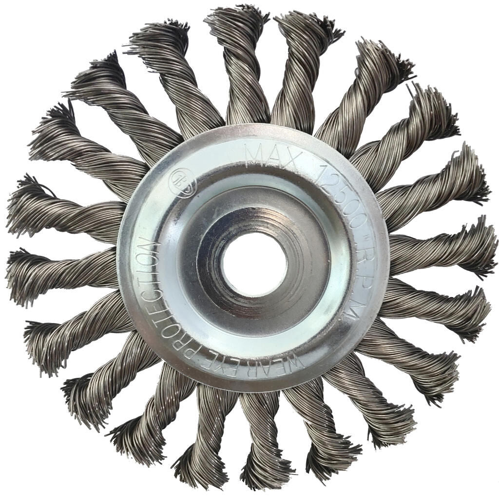 Ks tools ks-tools ronde staaldraadborstel