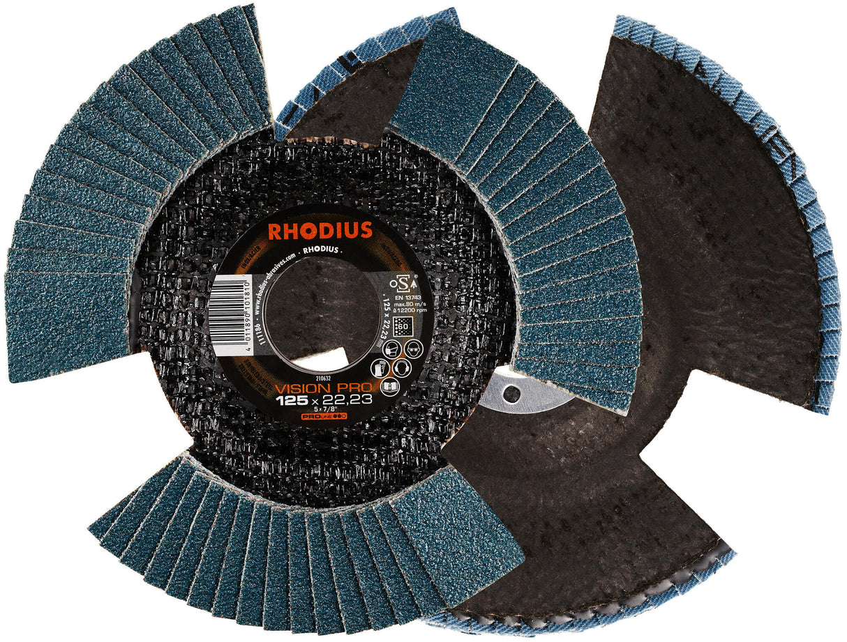 Rhodius lamellenschijf vision pro serrated washers vision p 60 125x22,23